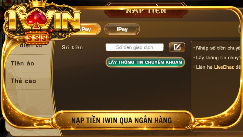 Nap Tien Iwin Qua Ngan Hang
