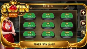 Poker Iwin La Gi