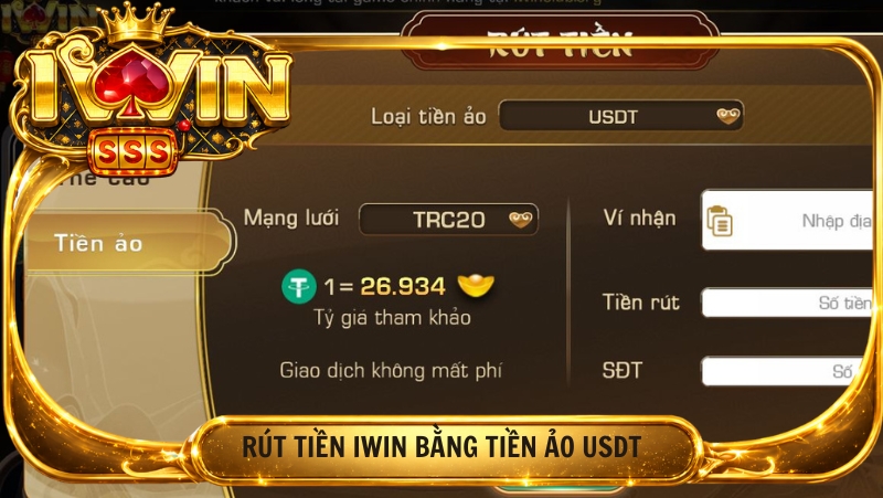 Rut Tien Iwin Bang Tien Ao Usdt